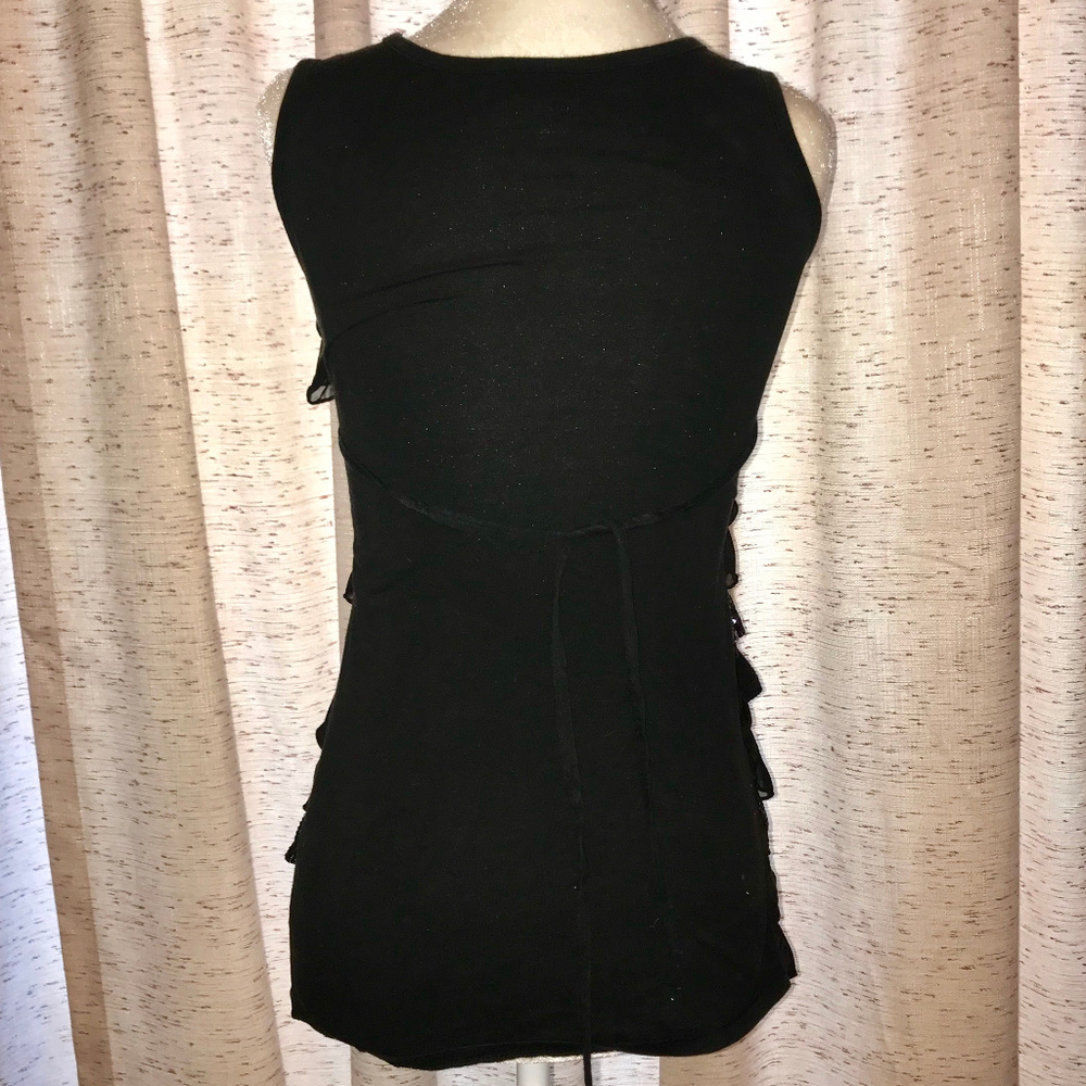 Justice Sequined & Ruffled Tunic (Size 8) - Picture 4 of 8